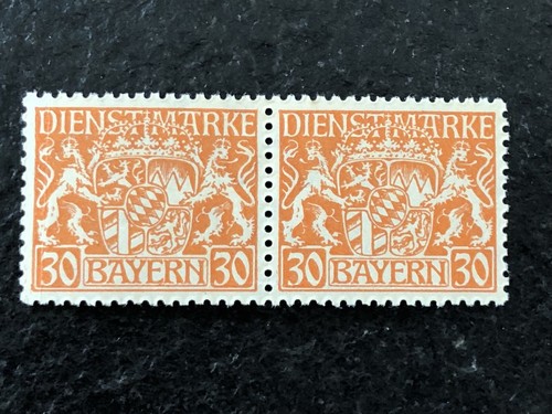 Bayern francobolli servizio - bayern, di