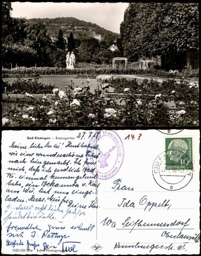 Cartolina bad kissingen - bad,